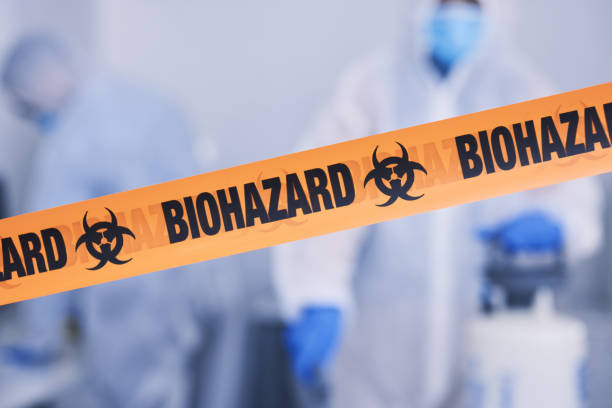 Professional Biohazard Cleanup technician working in Walland, TN